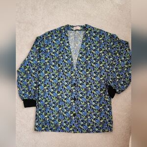 Handmade scrub jacket. Small